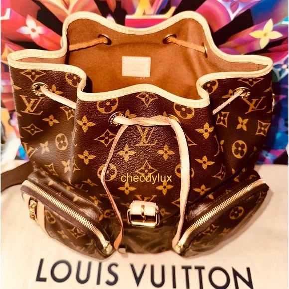 🏕🎒😎Authentic Louis Vuitton Sac A Dos Bosphore Backpack Monogram - Picture 7 of 16
